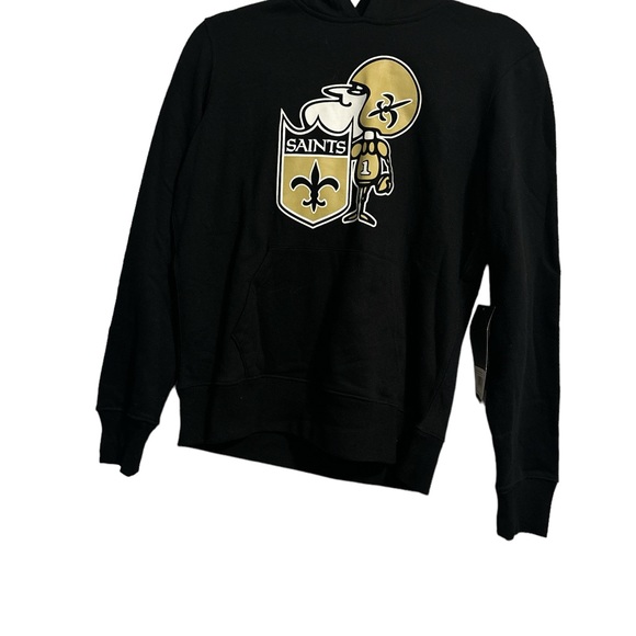 NEW ORLEANS SAINTS FOOTBALL MASCOT HOODIE SIZE MEDIUM - Picture 3 of 5